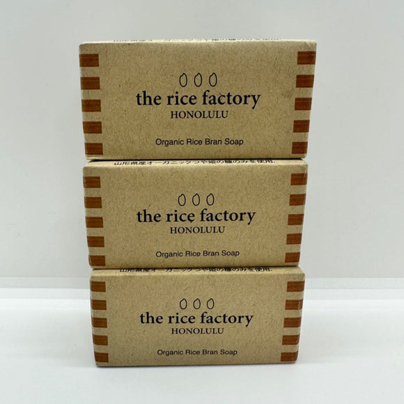 【the rice factory】Organic rice bran soap - オリジナル米ぬか石鹸 - 5oz