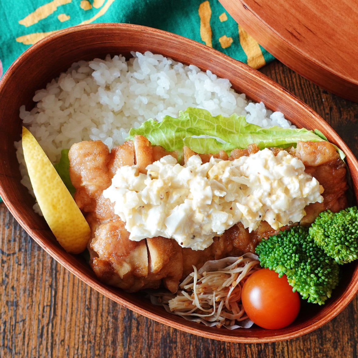 [recipe] chicken nanban bento