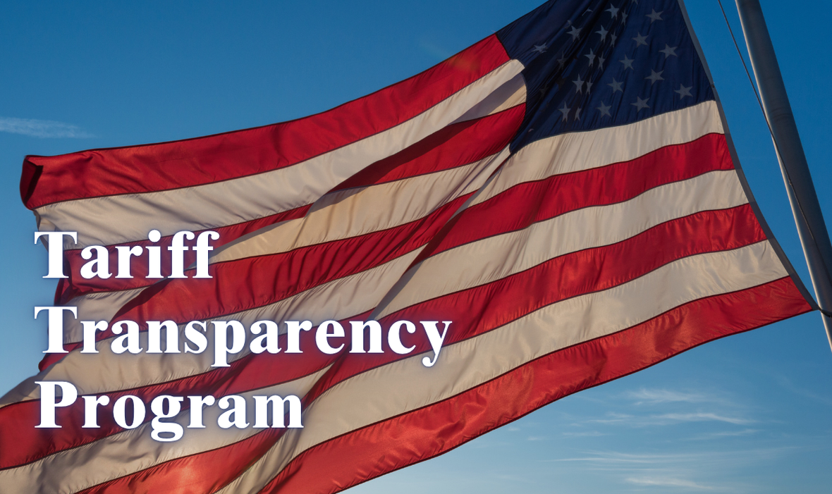 About the Tariff Transparency Program