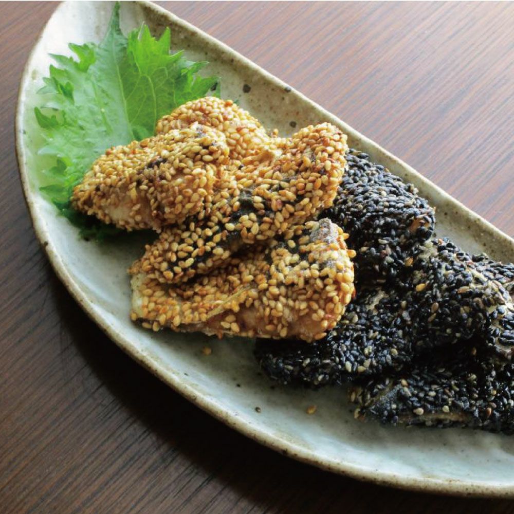 Toasted Black Sesame Seeds - 炒りごま 黒 - 50g