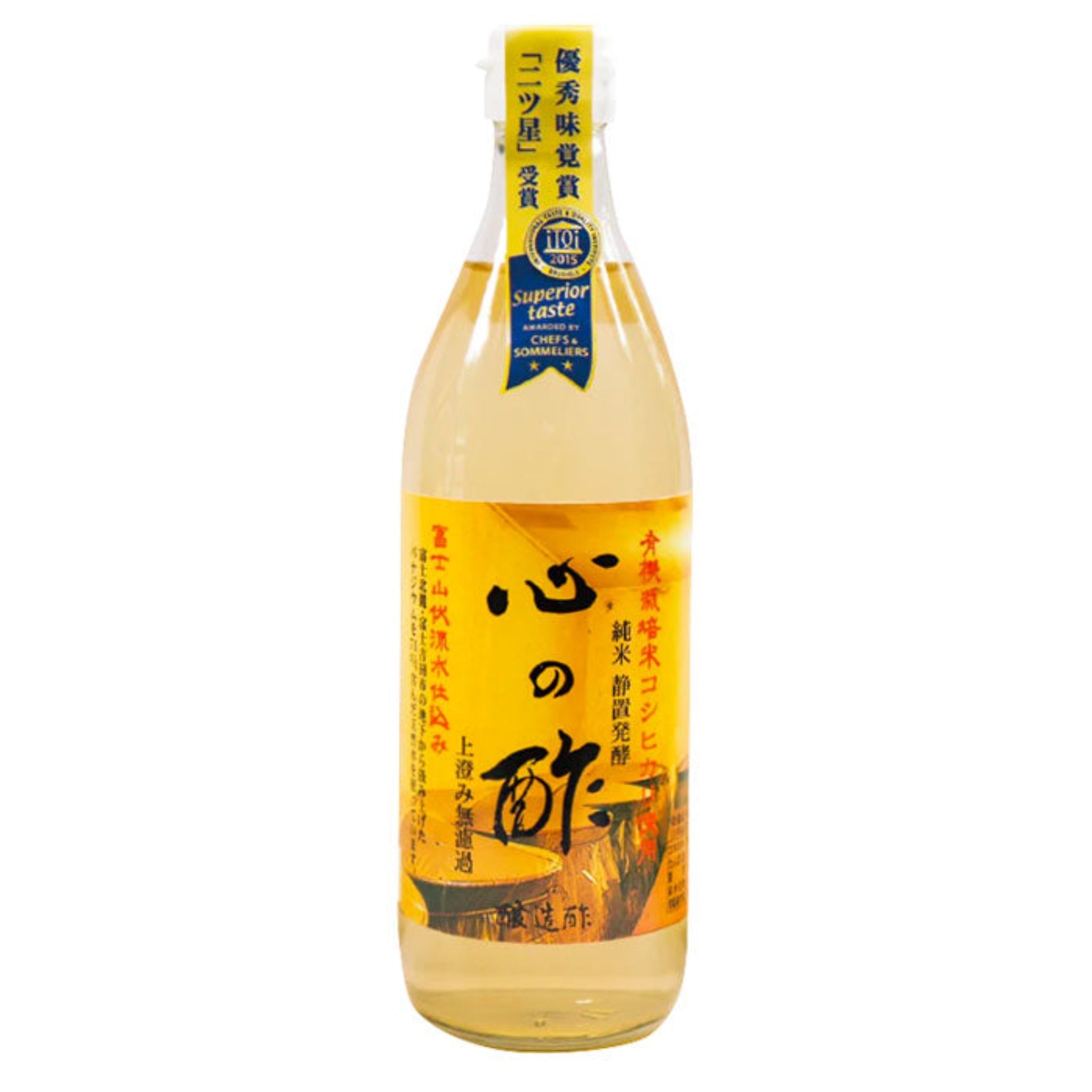 【KOKORONOSU】Pure rice vinegar - 純米 心の酢 上澄み無濾過 - 500ml