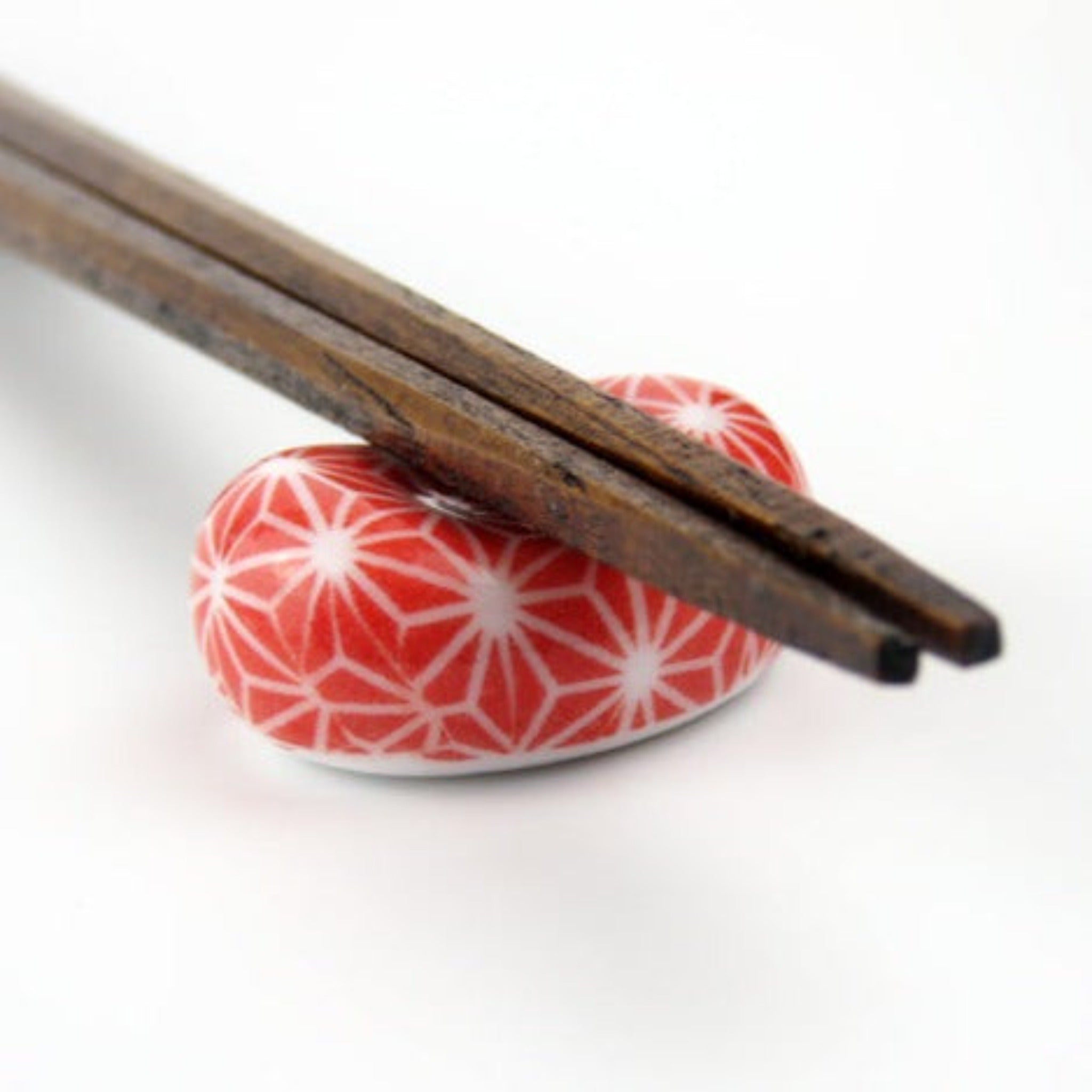 【HASHIKYU】Chopstick Rest "Adzuki bean hemp leaf" -小豆麻の葉箸置き-