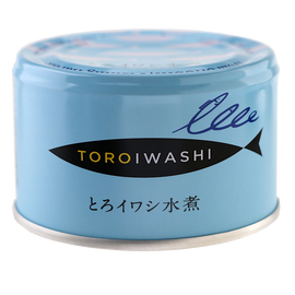 Canned Boiled sardines-とろイワシ水煮-150g