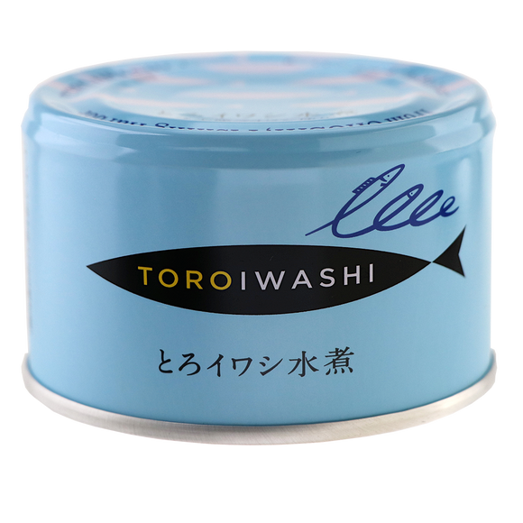 Canned Boiled sardines-とろイワシ水煮-150g