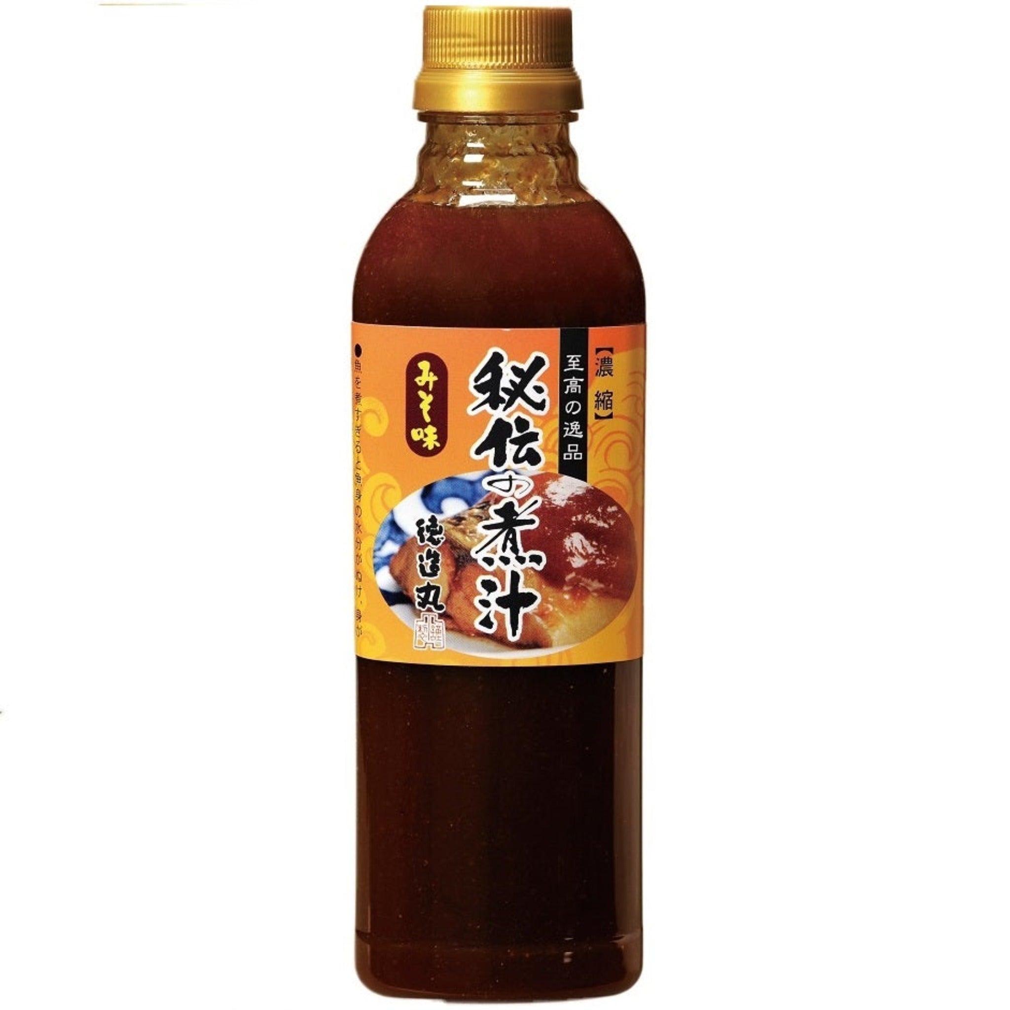 【TOKUZOMARU】Condiment for simmered fish "Miso" - 秘伝の煮汁 みそ - 500ml