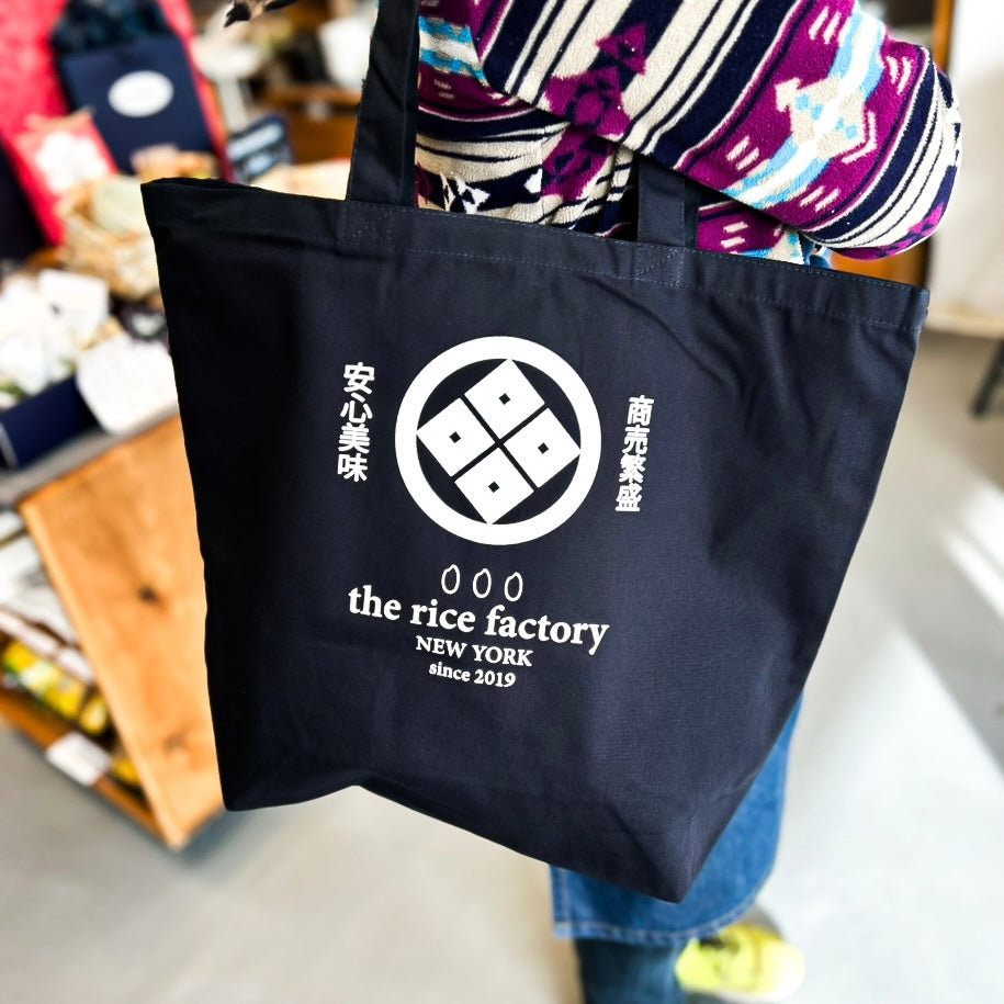 the rice factory tote bag