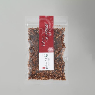 Sprinkle of rice "Bonito & kelp" - 贅沢かつおｘこんぶ- 35g