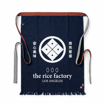 Original "MAEKAKE" Apron - the rice factory Los Angeles オリジナル前掛け
