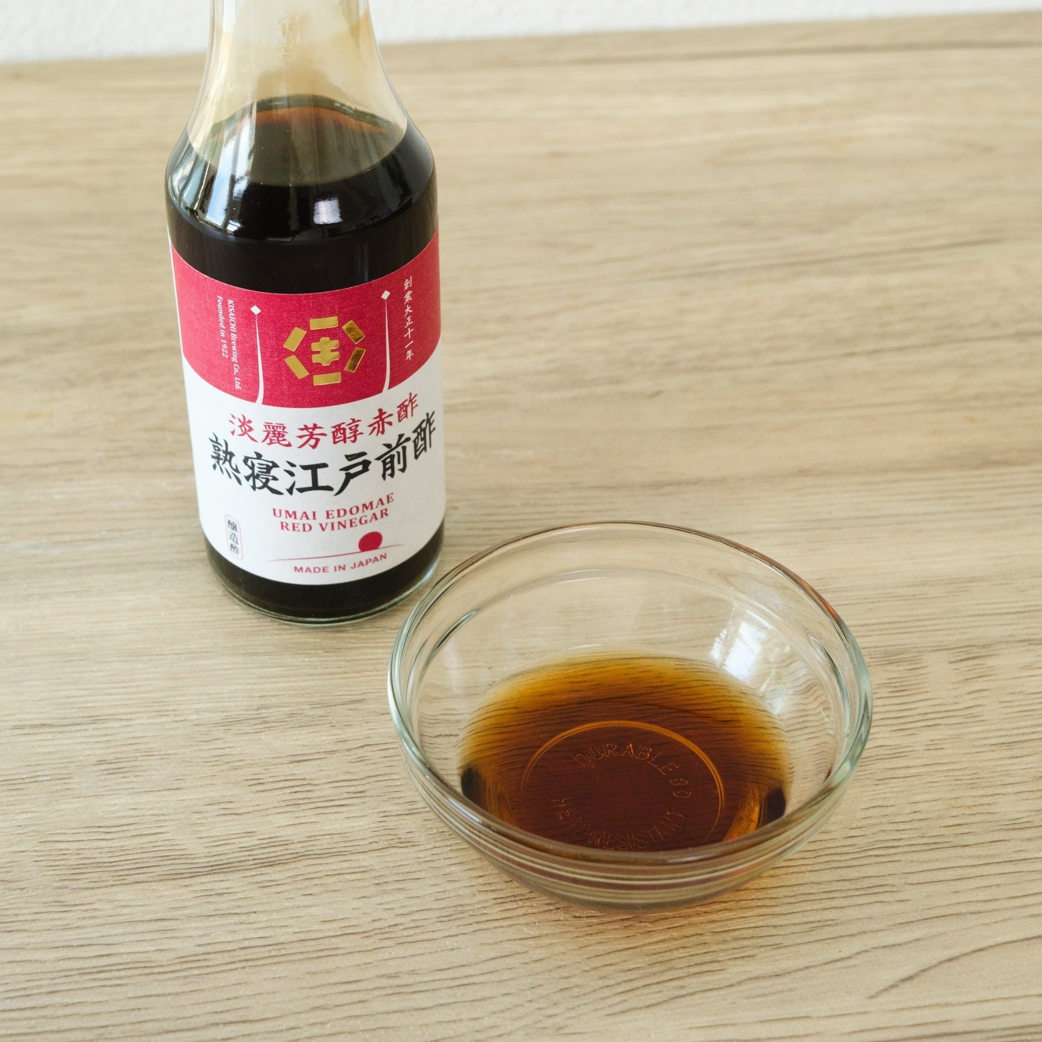 【KISAICHI】Matured Red Edo-mae vinegar "Mellow and rich red vinegar” -淡麗芳醇赤酢 熟寝江戸前酢-200ml