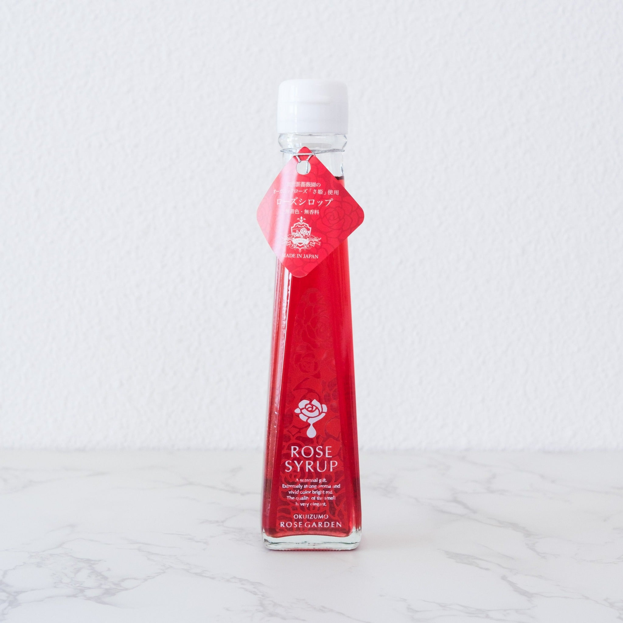 【OKUIZUMO ROSE GARDEN】Rose syrup -ローズシロップ-120ml