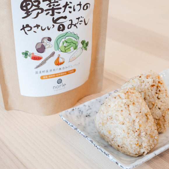 Dashi made only using Vegetables