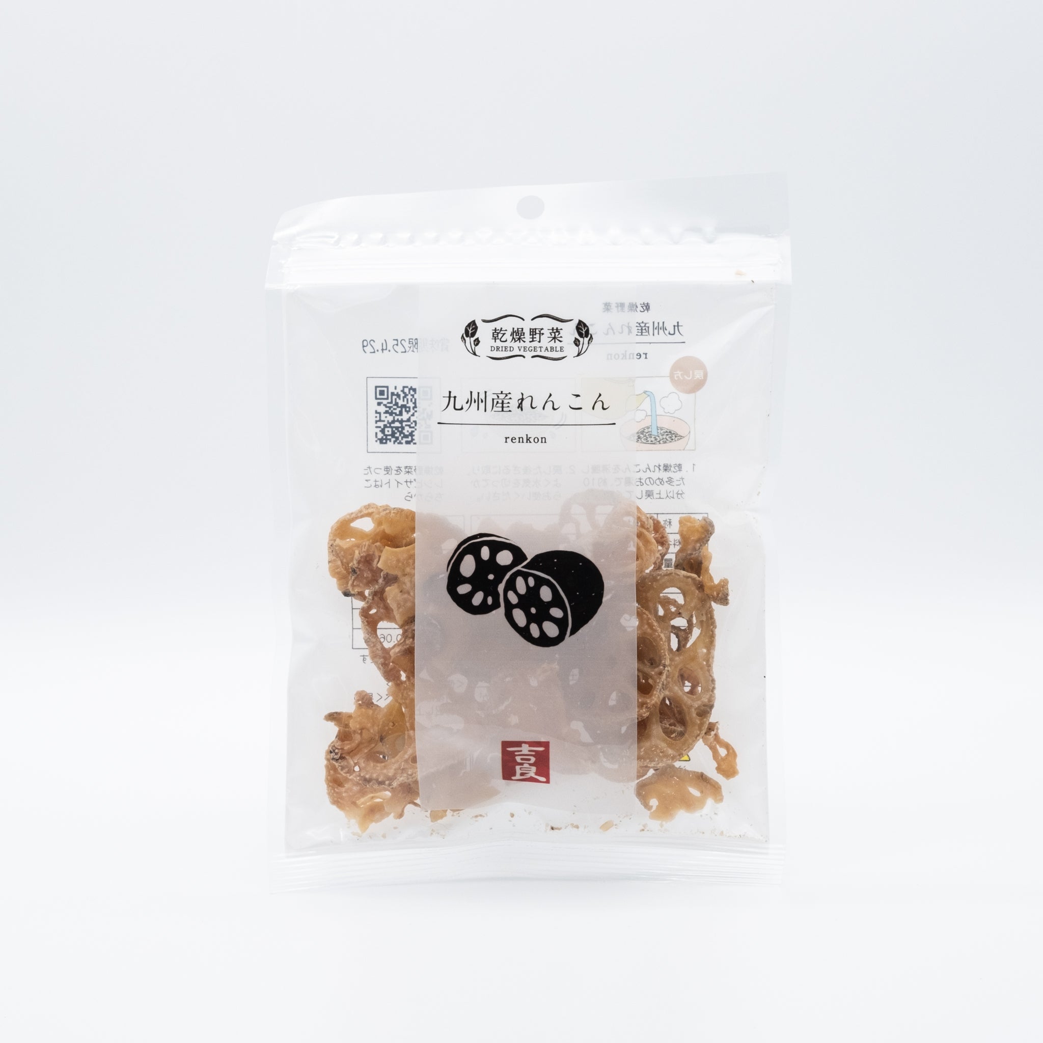 【KIRASHOKUHIN】Sliced and Dried Lotus Root from Kyushu