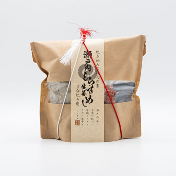 Cook-with-Rice Seasoning "Baby Sardine & Ginger" -炊き込みご飯の素 瀬戸内しらす生姜めし-153g