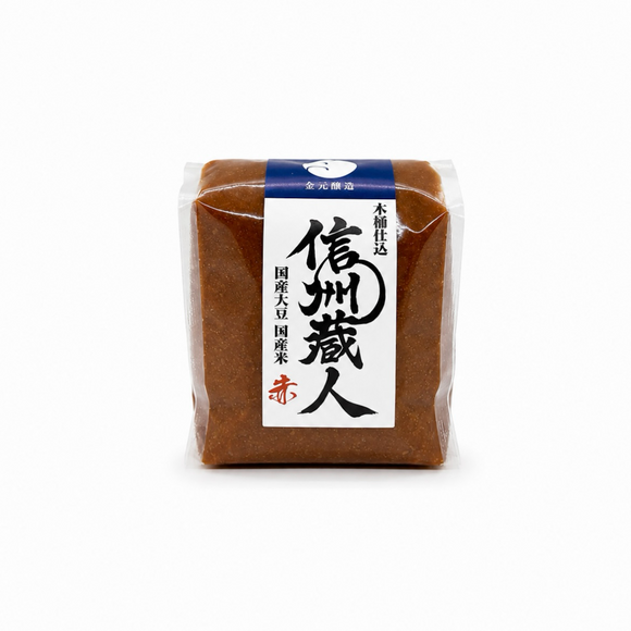 Shinshu Kurabito Miso "Red" - 信州蔵人 赤味噌 450g