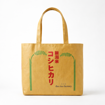 Niigata Koshihikari Tote Bag - 新潟コシヒカリ お米袋トートバッグ