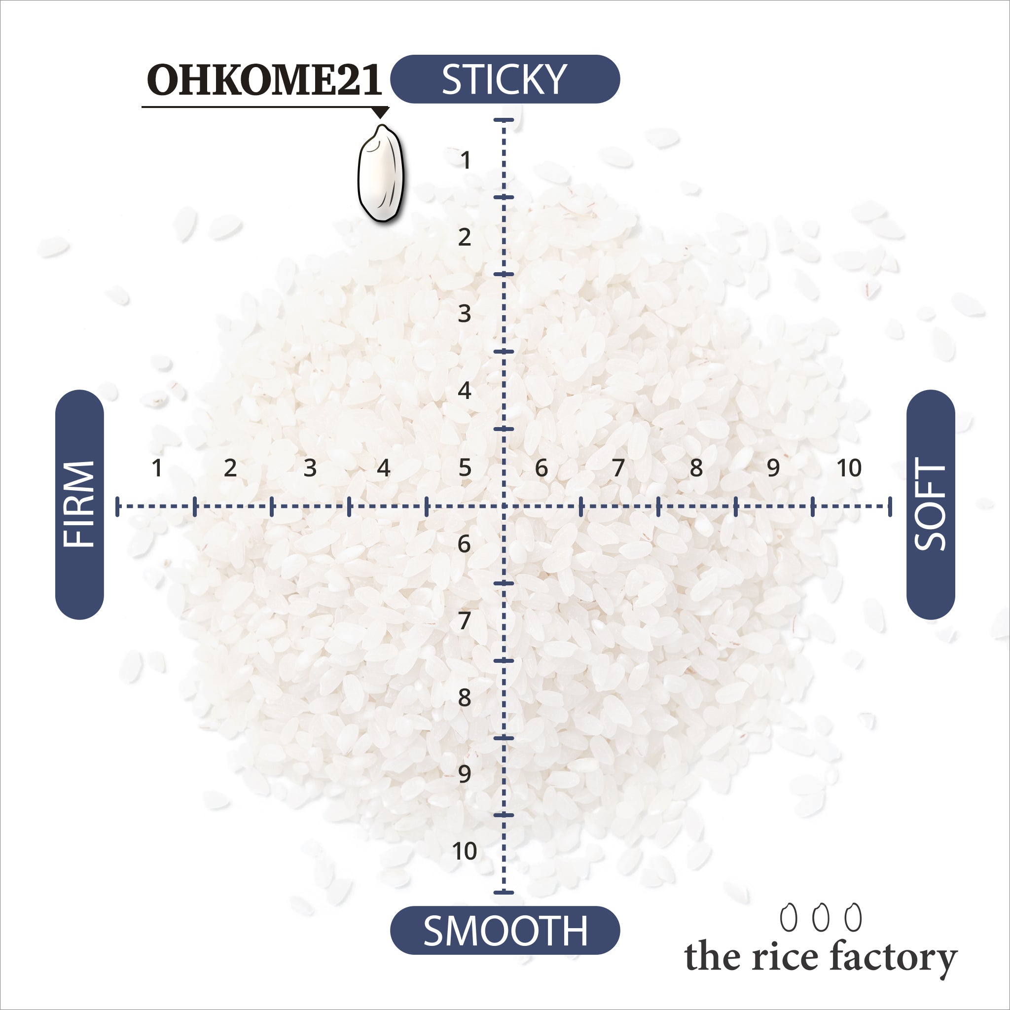 Rice (uncooked) - the rice factory