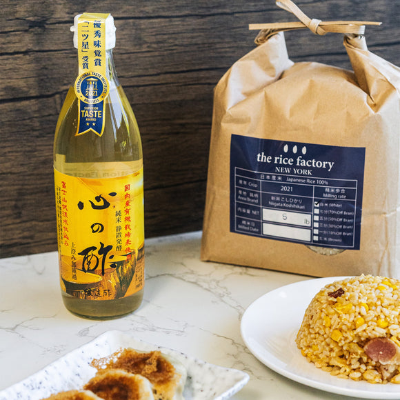 【KOKORONOSU】Pure rice vinegar - 純米 心の酢 上澄み無濾過 - 500ml