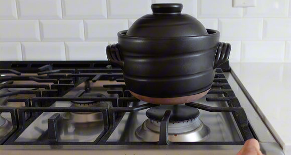 put rice on the stove