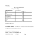 Everyday Rice Oil -まいにちのこめ油 - 410g Squeezable bottle-4