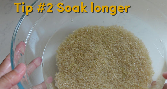 soak longer