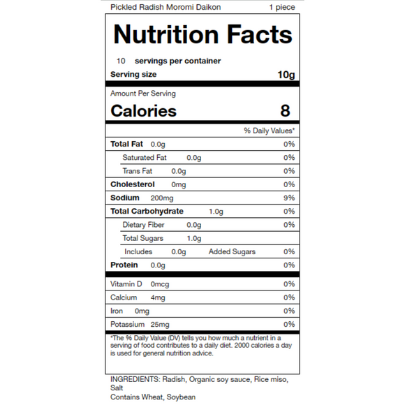 Pickled Radish "Moromi