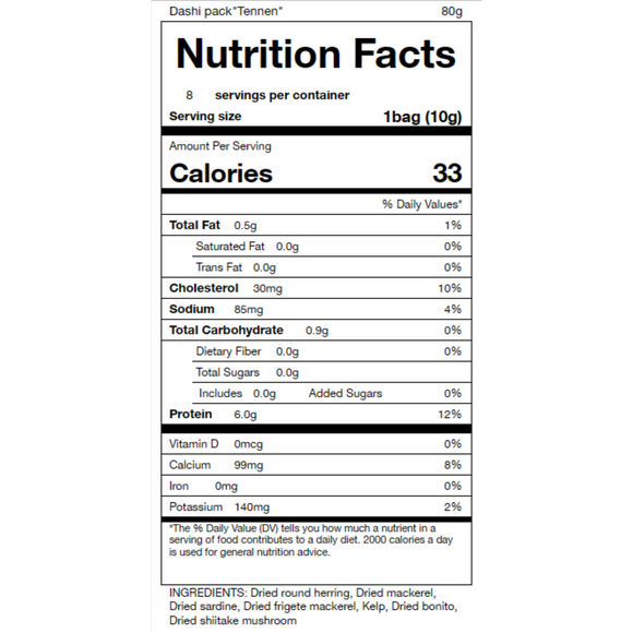 Natural soup stock bag