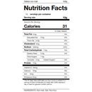 Salted rice malt powder