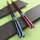 【HASHIKYU】Chopsticks Natural Wood,Shave,Painting "Countryside" -天然木削り塗分け「田園」-
