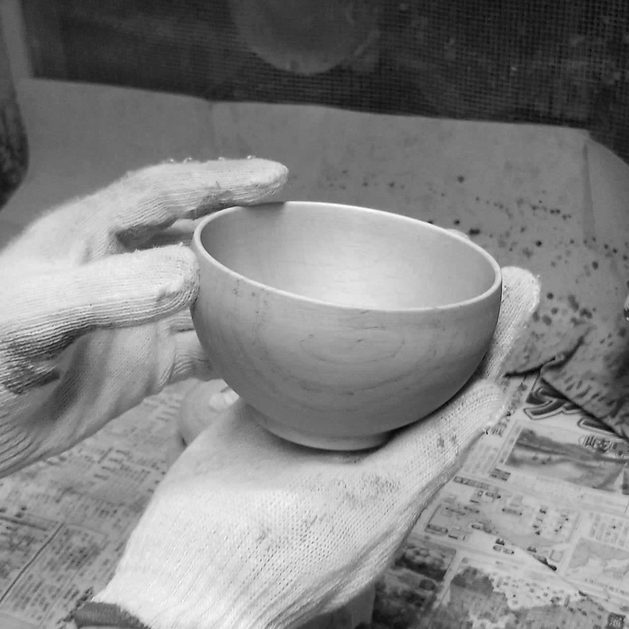 Chitose “Na” Wood Soup Bowl - ちとせ椀 Natural -