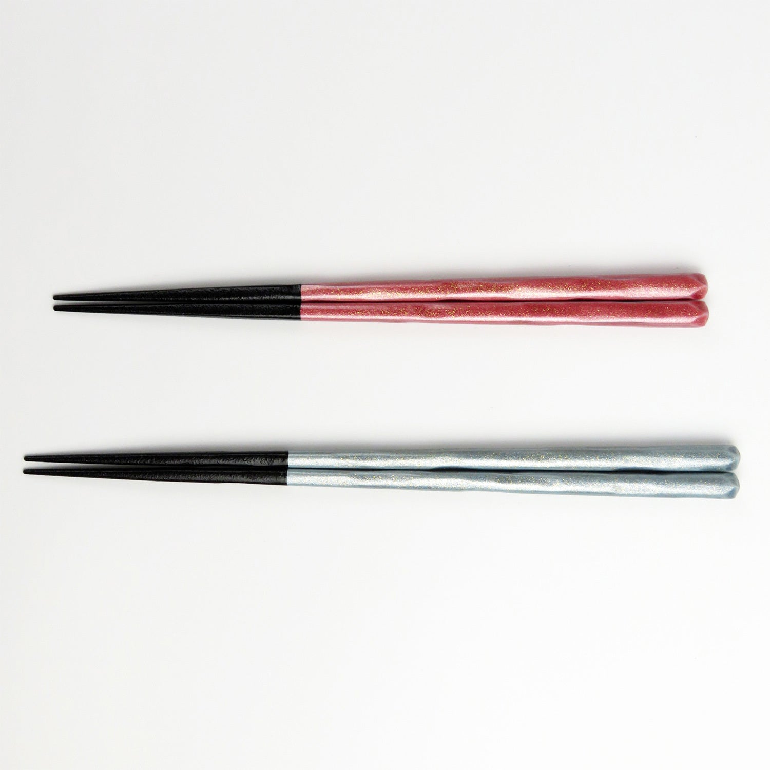 "Ryusai" Dual-Finish Chopsticks - 箸 削り塗分け　流彩