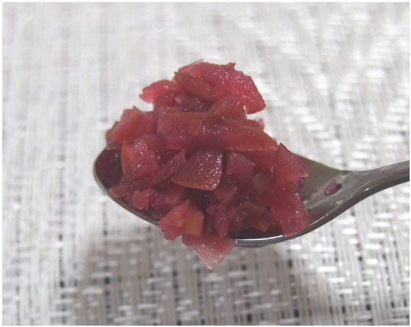 Finely chopped crunchy pickled plum -かりかり梅(刻み)- 60g