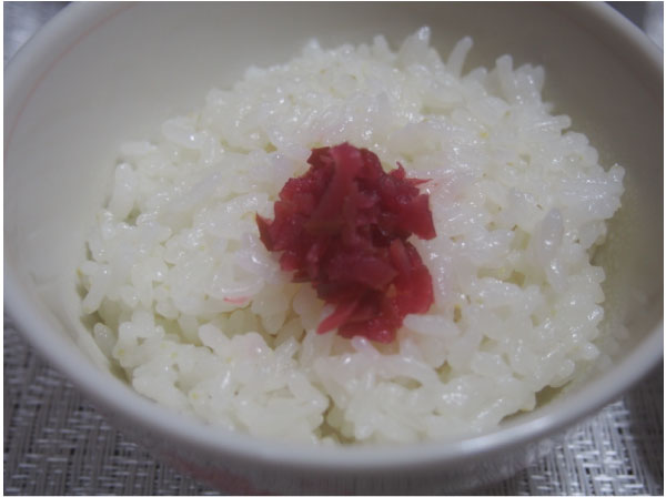 Finely chopped crunchy pickled plum -かりかり梅(刻み)- 60g