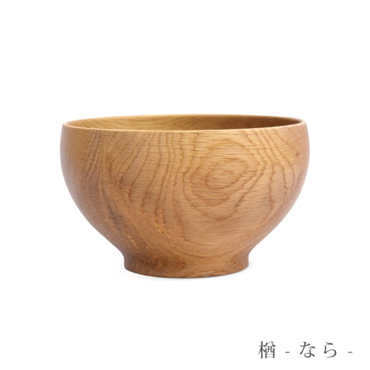 Chitose “Na” Wood Soup Bowl - ちとせ椀 Natural -
