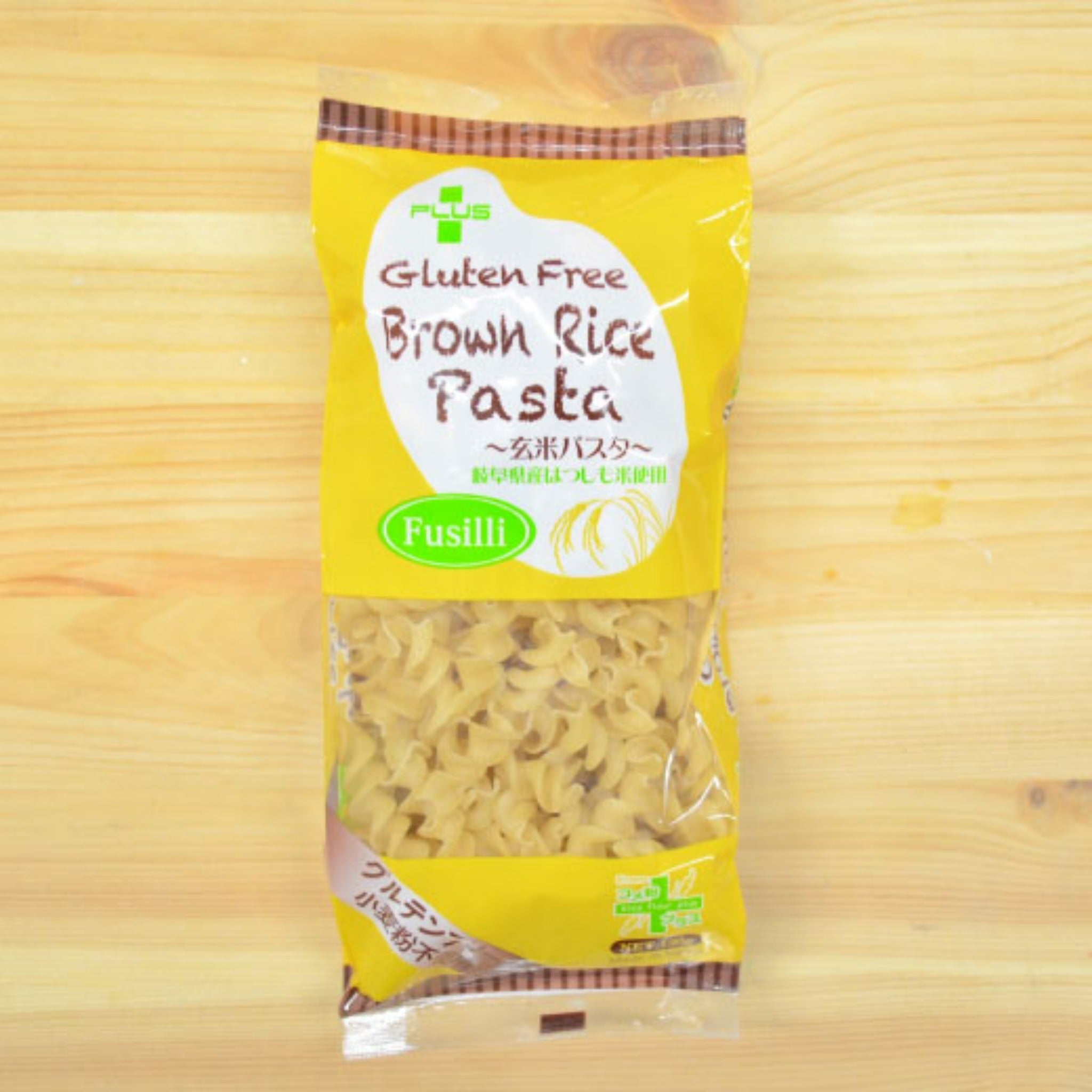 【PLUS】Rice Pasta Brown Rice -米粉パスタ - Fusilli