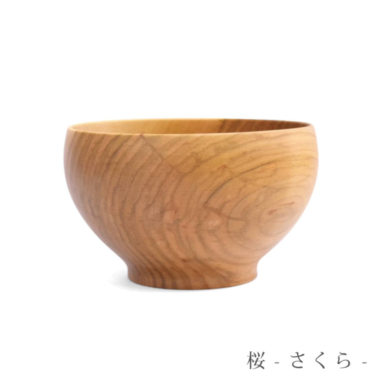Chitose “Na” Wood Soup Bowl - ちとせ椀 Natural -