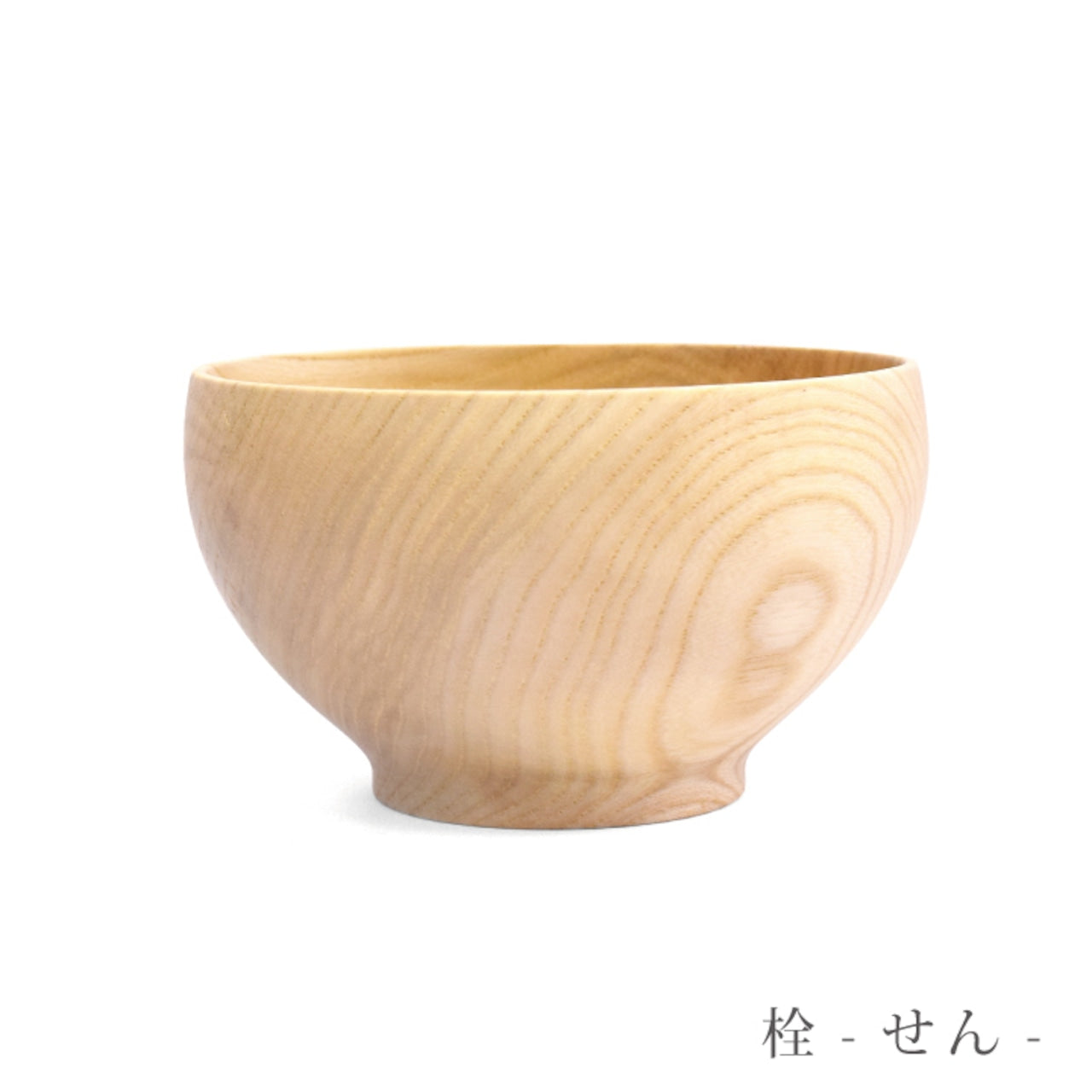 Chitose “Na” Wood Soup Bowl - ちとせ椀 Natural -