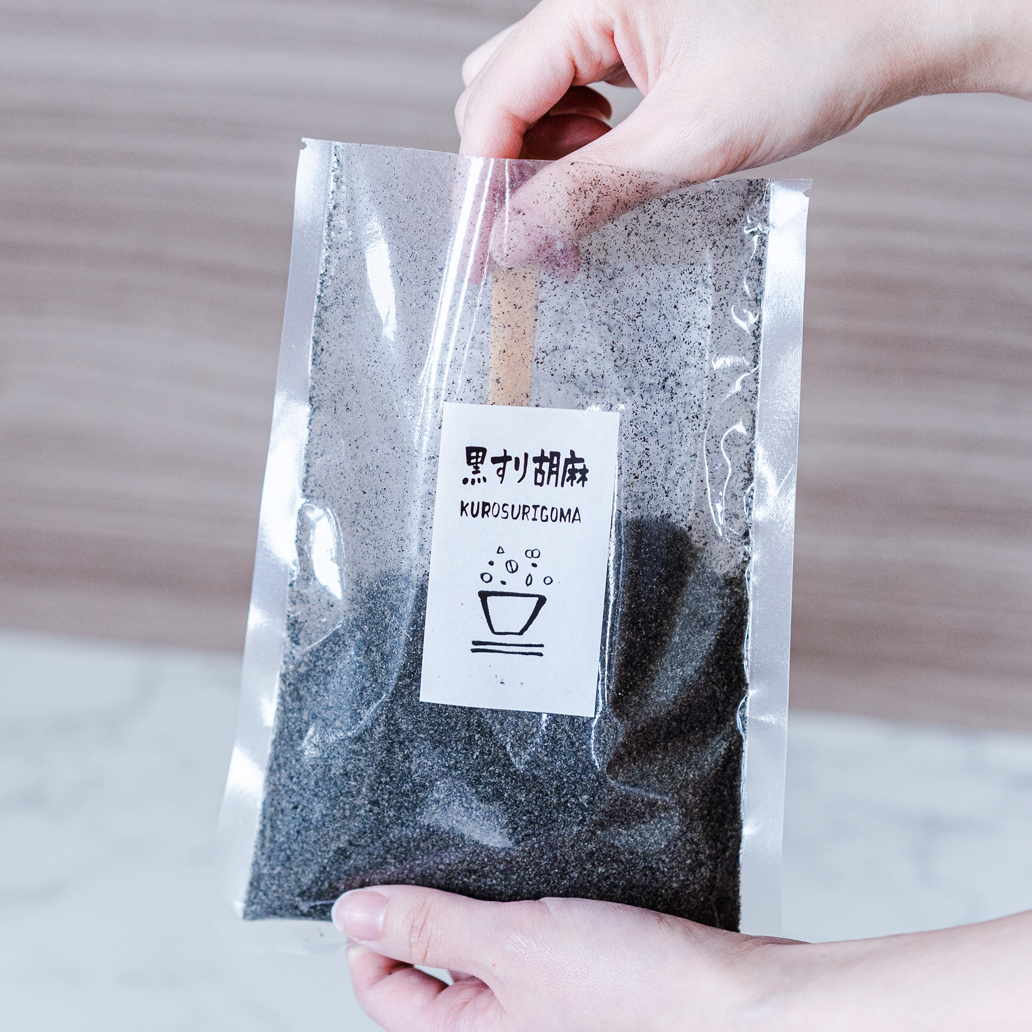 【MORIKA】Ground sesame seeds"Black" - すり胡麻　黒 - 100g